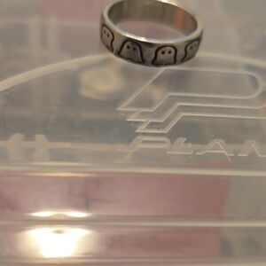 Silver ghost ring